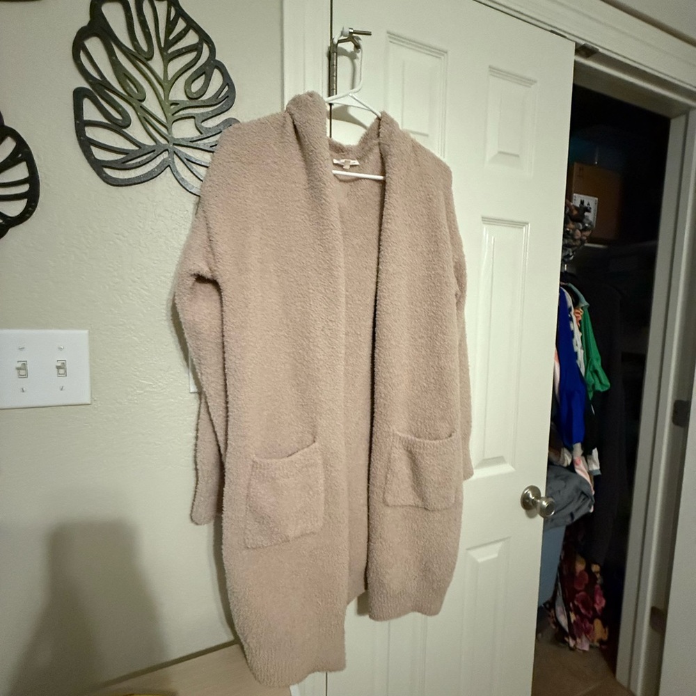 Chic Soul Soft Tan Cardigan